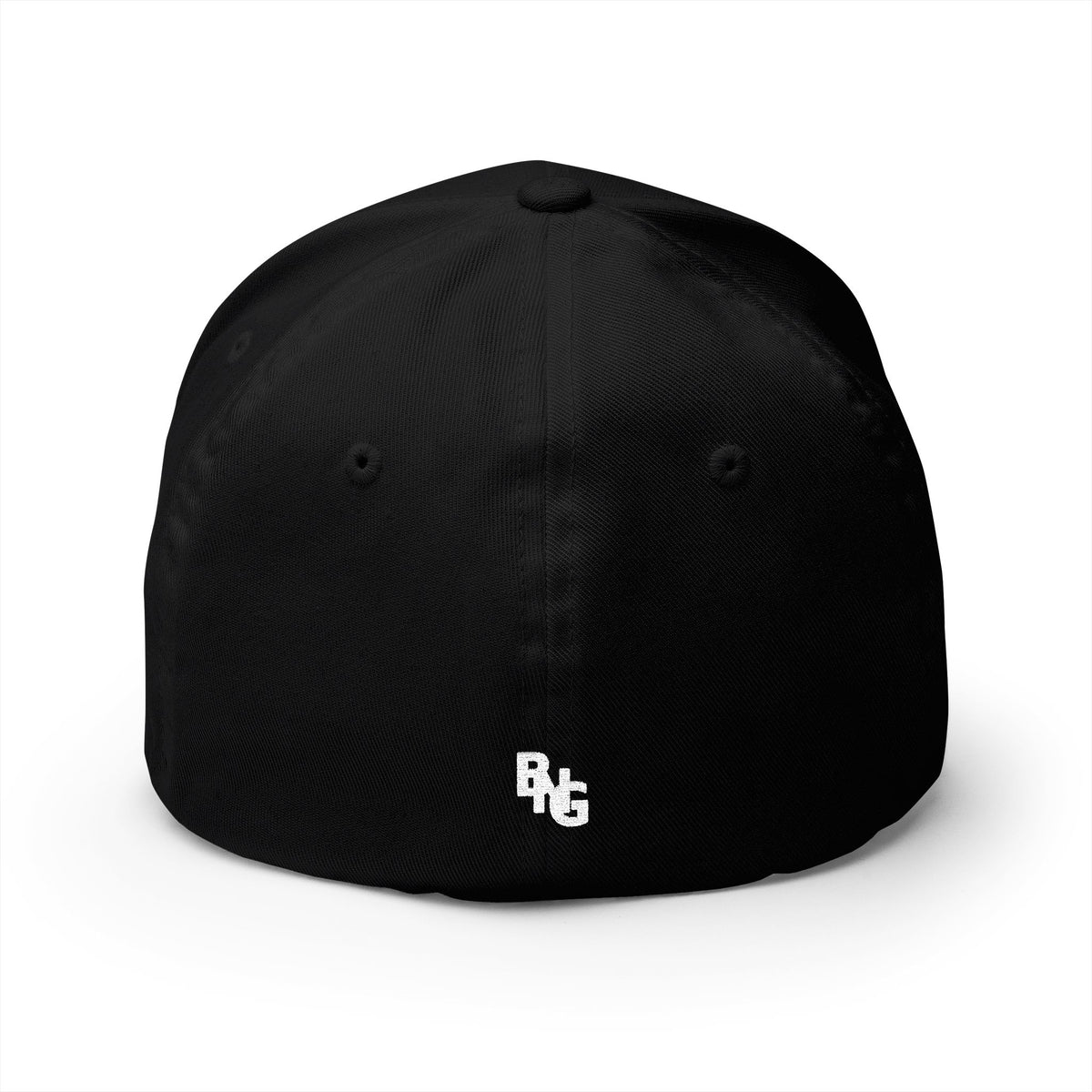 Built Not Given™ Signature Flexfit Cap — Black