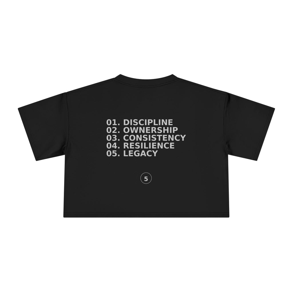 Built Not Given™ Women's Signature Crop Tee