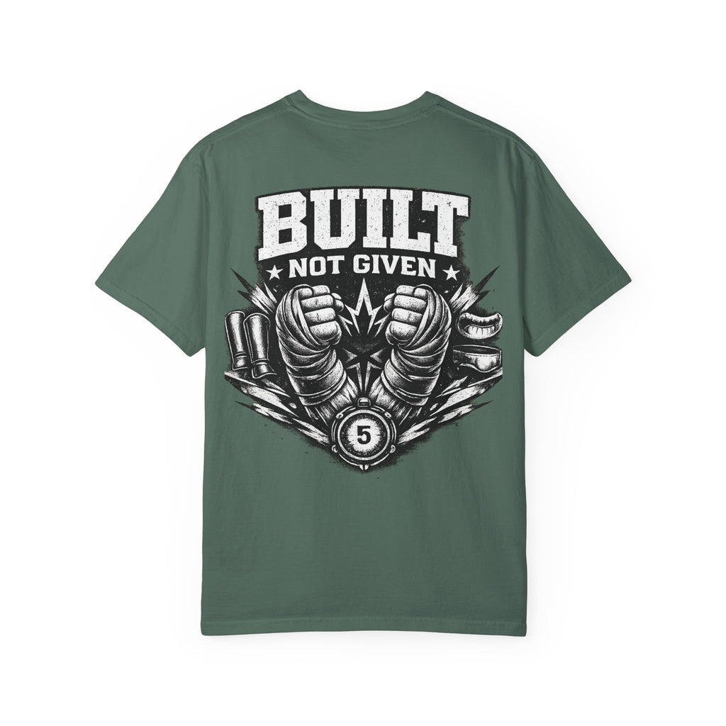 Built Not Given — First Release Premium Heavyweight T-Shirt